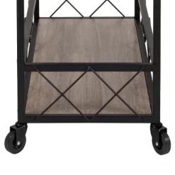 Emma And Oliver Light Oak Wood Kitchen Bar Cart, Stemware Rack And Locking Casters 14 Emma And Oliver Light Oak Wood Kitchen Bar Cart, Stemware Rack And Locking Casters -Baxton Studio Store GUEST 012aee5d 8d85 4a07 add9 605660f2fdd0