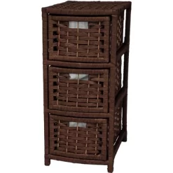 Oriental Furniture 25" Natural Fiber Occasional Chest Of Drawers 8 Oriental Furniture 25" Natural Fiber Occasional Chest Of Drawers -Baxton Studio Store GUEST 0289a97c add2 4185 8ba2 592a0847b0e5