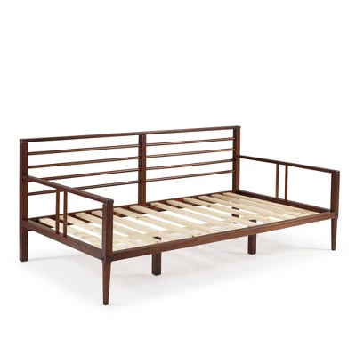 Mid Century Modern Solid Wood Spindle Daybed - Saracina Home 11 Mid Century Modern Solid Wood Spindle Daybed - Saracina Home - Image 9