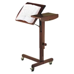 Adjustable Laptop Cart Walnut Finish - Winsome -Baxton Studio Store GUEST 03832cca 73c6 412c b098 e1bb5eb1290a