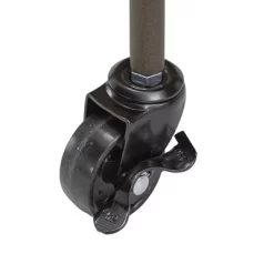 Raddatz Metal X Frame Bar Cart With Wood Shelf Bronze/Walnut - Inspire Q -Baxton Studio Store GUEST 0393584f 48f2 4b01 af5f 62c911c6114a