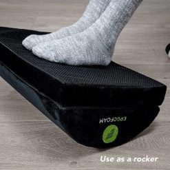 ErgoFoam Adjustable Foot Rest Under Desk For Added Height 7 ErgoFoam Adjustable Foot Rest Under Desk For Added Height -Baxton Studio Store GUEST 0717be00 8ee9 4fdc 8cbd fac96917af0f