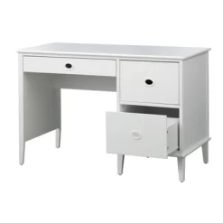 Jamie Student Writing Desk With 3 Drawers - Buylateral -Baxton Studio Store GUEST 076047a7 a6bf 443d 8018 e842572ba92f