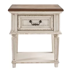 Realyn One Drawer Nightstand Chipped - Signature Design By Ashley -Baxton Studio Store GUEST 0951858e d788 4afb 854f b7d60b884ed5