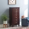 Tierra Contemporary Jewelry Armoire Merlot Brown - Powell Company -Baxton Studio Store GUEST 097ae1b3 07ea 4150 b6fb 703d0cbb2c1c