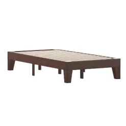 Amalia Solid Wooden Platform Bed With Wooden Support Slats - Taylor & Logan -Baxton Studio Store GUEST 0ac30cd1 e1ff 4503 a199 1cfb45532ebd