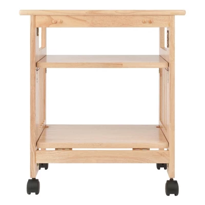 Foldable Printer Stand Natural - Winsome 14 Foldable Printer Stand Natural - Winsome - Image 12