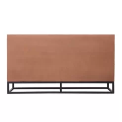 Wooden Dresser Or Display Unit With Metal Base Brown And Black - The Urban Port -Baxton Studio Store GUEST 0d1efbe8 568e 4620 8dc7 87cf24153fc2