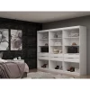 Set Of 3 Mulberry Open 3 Sectional Closet White - Manhattan Comfort -Baxton Studio Store GUEST 0e198313 3e0d 4ffa 85da c35b0a611997