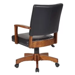 Wood Bankers Chair Black - OSP Home Furnishings -Baxton Studio Store GUEST 0e832381 70f9 46f2 b7c7 1745b3df5f59