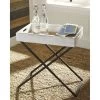 Janfield Side Table Antique White - Signature Design By Ashley