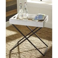 Janfield Side Table Antique White - Signature Design By Ashley