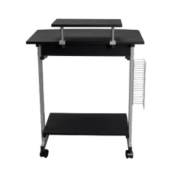 Compact Computer Cart With Storage - Techni Mobili -Baxton Studio Store GUEST 0f20d3b5 92f6 481a b488 309f1e34f78e