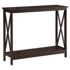 Oxford Console Table With Shelf - Breighton Home -Baxton Studio Store GUEST 0f517d96 48ce 4b13 bf9c 0754105c843d