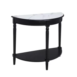 French Country Half Round Entryway Table With Shelf - Breighton Home 20 French Country Half Round Entryway Table With Shelf - Breighton Home -Baxton Studio Store GUEST 0fd628b1 78d5 42f9 b596 4ec1b3f1e74a