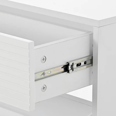 39" Modern Freestanding Shoe Cabinet With 2 Flap Drawers And 1 Slide Drawer - ModernLuxe 13 39" Modern Freestanding Shoe Cabinet With 2 Flap Drawers And 1 Slide Drawer - ModernLuxe - Image 11