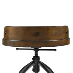 Edison Adjustable Height Stool Brown - Crosley