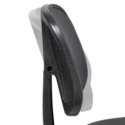 Flash Furniture Flash Fundamentals Mid-Back Mesh Swivel Task Office Chair With Pivot Back And Arms 8 Flash Furniture Flash Fundamentals Mid-Back Mesh Swivel Task Office Chair With Pivot Back And Arms - Image 7