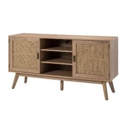 Eurotas Modern Livingroom TV Stand For TVs Up To 65" With Rattan Design | KARAT HOME 23 Eurotas Modern Livingroom TV Stand For TVs Up To 65" With Rattan Design | KARAT HOME -Baxton Studio Store GUEST 137d97b2 027f 4f09 a55c 4ae21edc5310