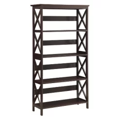 60" Oxford 5 Tier Bookcase - Breighton Home -Baxton Studio Store GUEST 153415bf 4630 463e 9eaf 86c626e9fe27