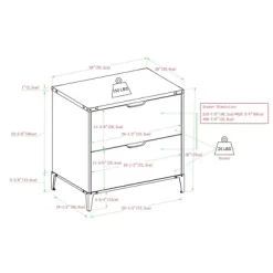 Urban Industrial Angle Iron Filing Cabinet - Saracina Home -Baxton Studio Store GUEST 1548e944 991f 4bbb a1cc 0af29586b7d0