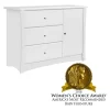 Storkcraft Crescent 3-Drawer Combo Dresser -Baxton Studio Store GUEST 16befb84 8dd9 4330 bce2 25ce6c5fd82a