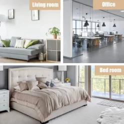 Costway 3 Tier Nightstand Bedside Table Sofa Side End Table W/Double Shelves Drawer -Baxton Studio Store GUEST 16ff5427 9d69 48ee 9a3f 47f320502f4e