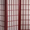 3 Ft. Tall Window Pane Shoji Screen - Rosewood (8 Panels) - Oriental Furniture -Baxton Studio Store GUEST 172e3763 453a 4ff7 8a12 16a9b444e261