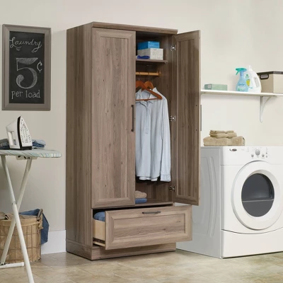Homeplus Wardrobe Salt Oak - Sauder 5 Homeplus Wardrobe Salt Oak - Sauder - Image 3