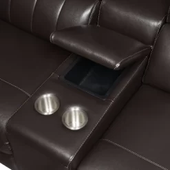 6pc Nara Dual Power Leather Reclining Sectional Sofas Espresso - Steve Silver Co. -Baxton Studio Store GUEST 17ab5b18 c117 4f9c a867 d307aa9035da