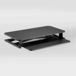 Sit-Stand Converter Desk Black - CorLiving -Baxton Studio Store GUEST 18fb4ad4 608f 47fd b854 918acb303d6e