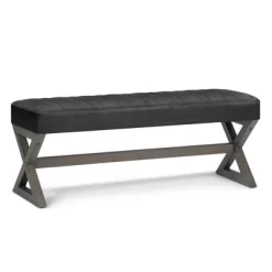 David Large Ottoman Bench - WyndenHall 25 David Large Ottoman Bench - WyndenHall -Baxton Studio Store GUEST 1921a596 c304 49d2 8bc0 a716ffde2efc