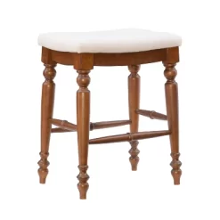 Marino Backless Counter Height Barstool Wood - LInon -Baxton Studio Store GUEST 1976f92c 25f6 419b b741 9f091b7def9c