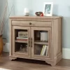 Rollingwood Country Library Base Brushed Oak - Sauder