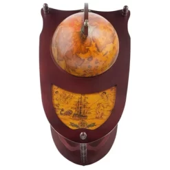 Design Toscano Old World Extended Shelf Italian Replica Globe Bar Cart -Baxton Studio Store GUEST 1af1c4db b631 4396 aff3 0cbd35f404c0