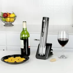 Kalorik 2-in-1 Wine Opener And Preserver Stainless Steel -Baxton Studio Store GUEST 1b4b6654 bb5a 49a0 af5c 69e35f0bd5b1