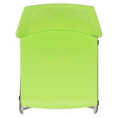 Flash Furniture HERCULES Series 661 Lb. Capacity Stack Chair With Air-Vent Back And Powder Coated Sled Base 10 Flash Furniture HERCULES Series 661 Lb. Capacity Stack Chair With Air-Vent Back And Powder Coated Sled Base - Image 8
