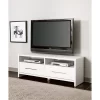 Storage Furniture TV Stand For TVs Up To 63" White - ClosetMaid