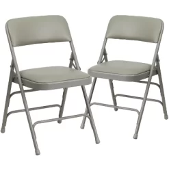Flash Furniture HERCULES Series Metal Folding Chairs With Padded Seats | Set Of 2 Black Metal Folding Chairs -Baxton Studio Store GUEST 1d994e10 dff9 4555 b2b9 f989a8b4c8e3