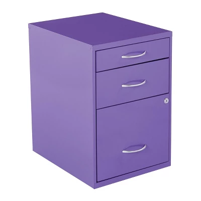 22" Metal File Cabinet - OSP Home Furnishings 9 22" Metal File Cabinet - OSP Home Furnishings - Image 7