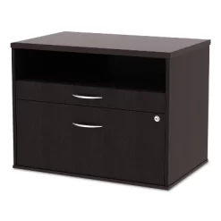Alera Open Office Series Low File Cab Cred 29 1/2 X 19 1/8 X 22 7/8 Espresso LS583020ES