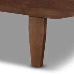 King Hiro Wood Expandable Bed Frame Walnut - Baxton Studio -Baxton Studio Store GUEST 20de3267 b78b 4115 a904 715cff9701b5