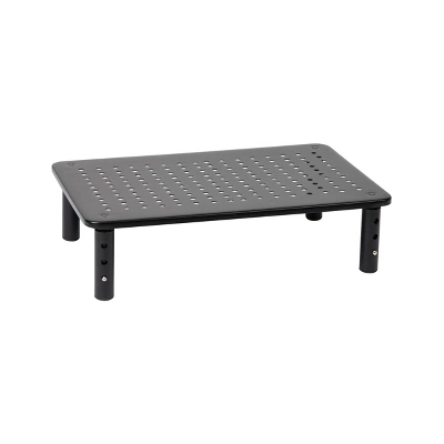 Mind Reader Rectangle Monitor Stand Ventilated Metal Black 8 Mind Reader Rectangle Monitor Stand Ventilated Metal Black - Image 6