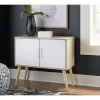 Orinfield Accent Cabinet Natural/White - Signature Design By Ashley