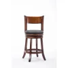 Boraam Industries Palmetto Swivel 24" Counter Height Barstool - Chestnut -Baxton Studio Store GUEST 245236ae f74c 4159 8c9c 21700456a20c