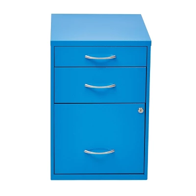 22" Metal File Cabinet - OSP Home Furnishings 6 22" Metal File Cabinet - OSP Home Furnishings - Image 4
