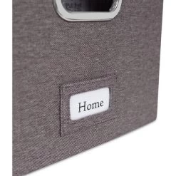 Internet's Best 2-Pack Collapsible File Storage Organizer With Lid - Grey -Baxton Studio Store GUEST 28cf6e42 99d3 4713 80f1 ecdd4b6c0b99