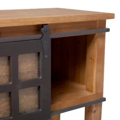 Industrial Wood Console Table Dark Brown - Olivia & May -Baxton Studio Store GUEST 28dc3c3d 85a9 407f 9544 577bf11b3439