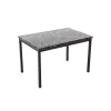 Arjen Rectangular Dining Table Black/Brown Finish - Boraam -Baxton Studio Store GUEST 2a9cc1b8 f95e 4b54 97f3 e23a8dff6508