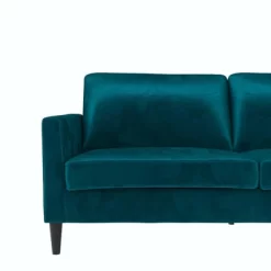 Winston Sofa With Pocket Coils Green Velvet - Mr. Kate -Baxton Studio Store GUEST 2ace3fb7 ff1e 41e0 bf9d 0ac558999afc
